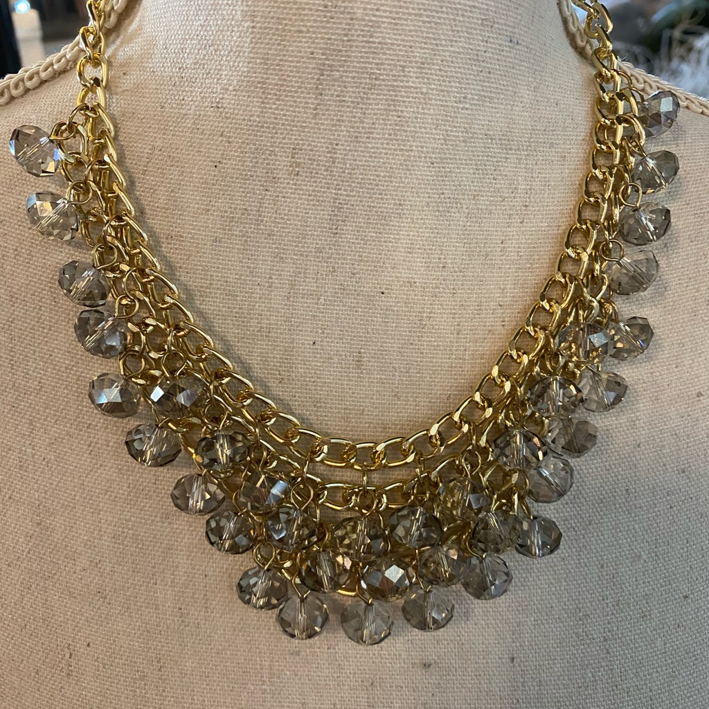 Statement Necklace W/ Earrings
